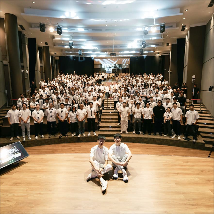 The Orova Group community gathered together